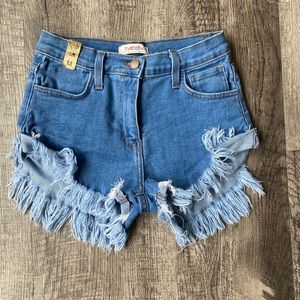 distressed shorts 🌸